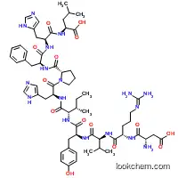 Molecular Structure of 70937-97-2 (ANGIOTENSIN I HUMAN ACETATE HYDRATE)